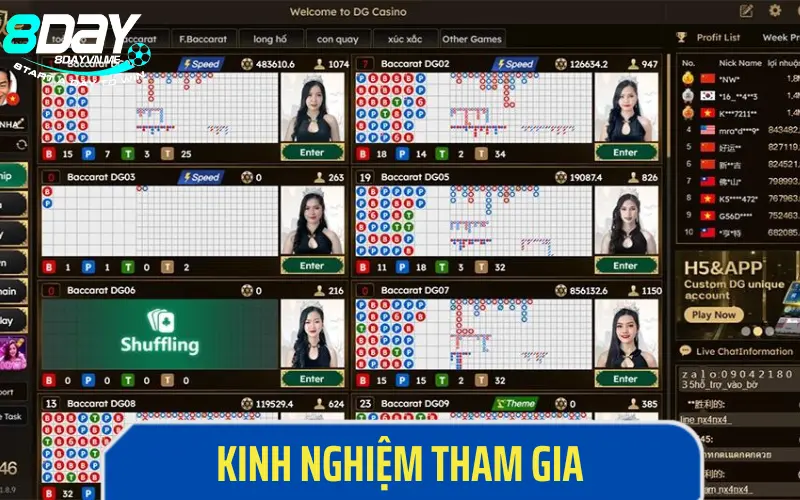 Kinh nghiệm giúp anh em tham gia casino hiệu quả