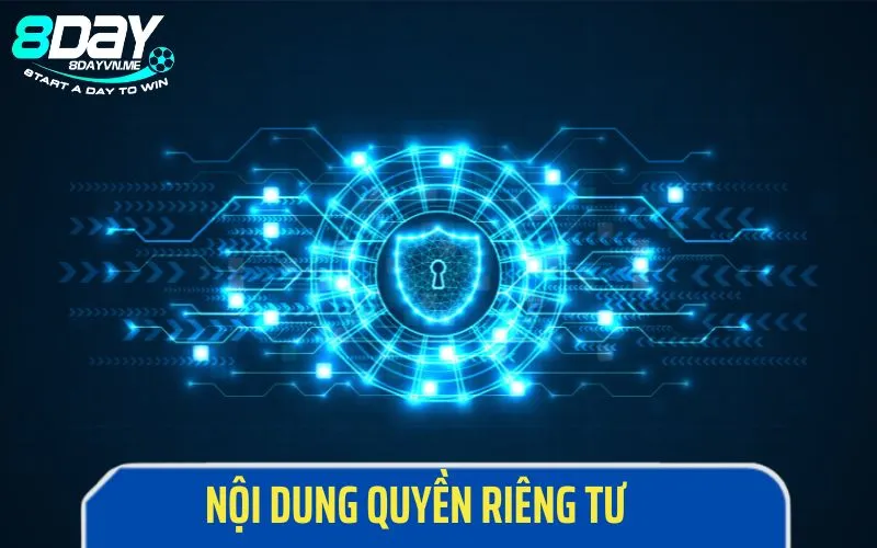 Giới thiệu nội dung chi tiết về quyền riêng tư 8DAY chi tiết