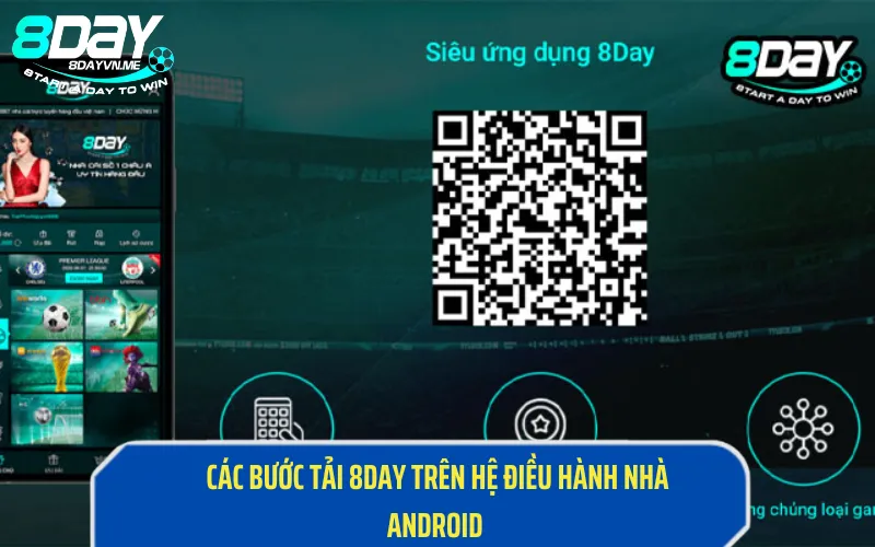 Các bước tải 8Day trên hệ điều hành nhà Android 